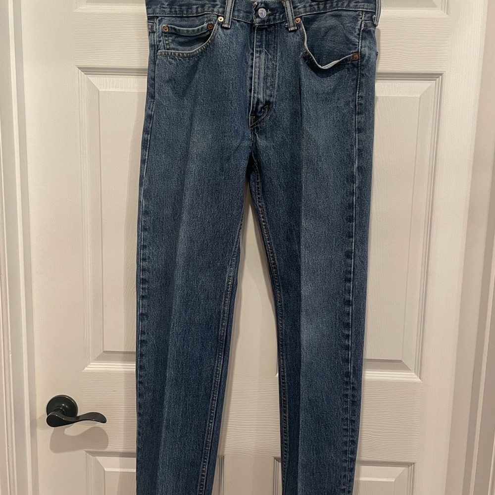 Levi's Blue 505 Jeans Classic Style